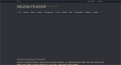 Desktop Screenshot of helenafejkova.cz