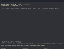 Tablet Screenshot of helenafejkova.cz